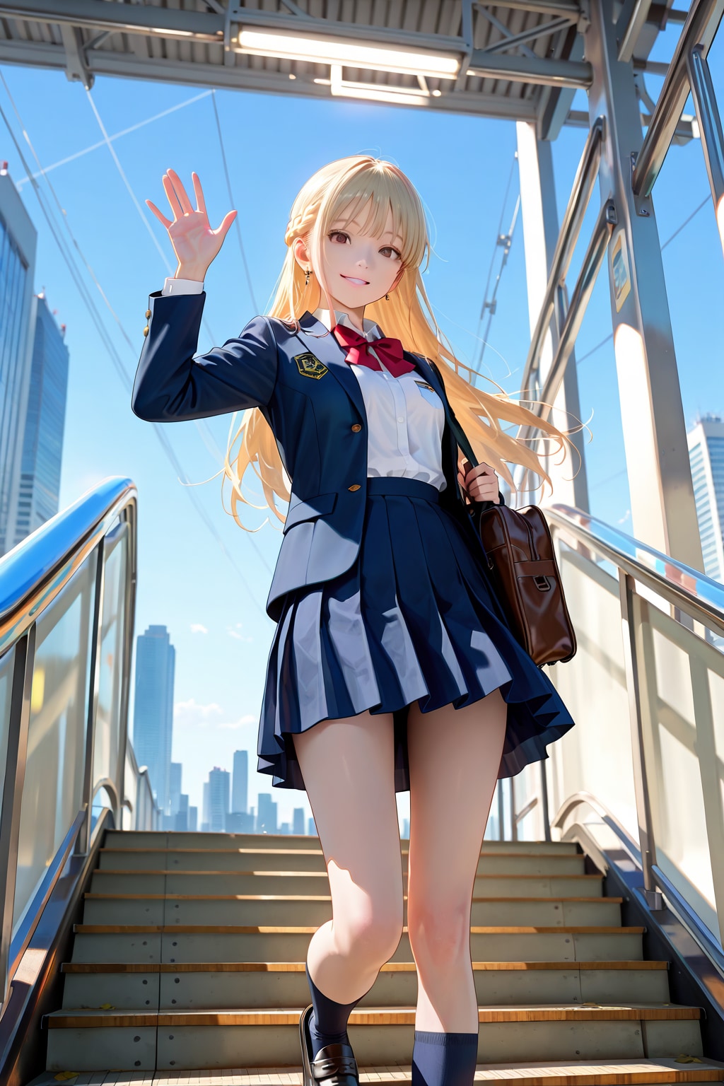 澪奈 school uniform (4)