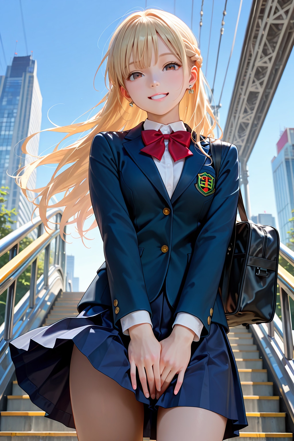 澪奈 school uniform (4)