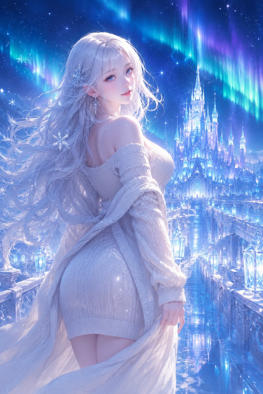 空と雪のあいだ