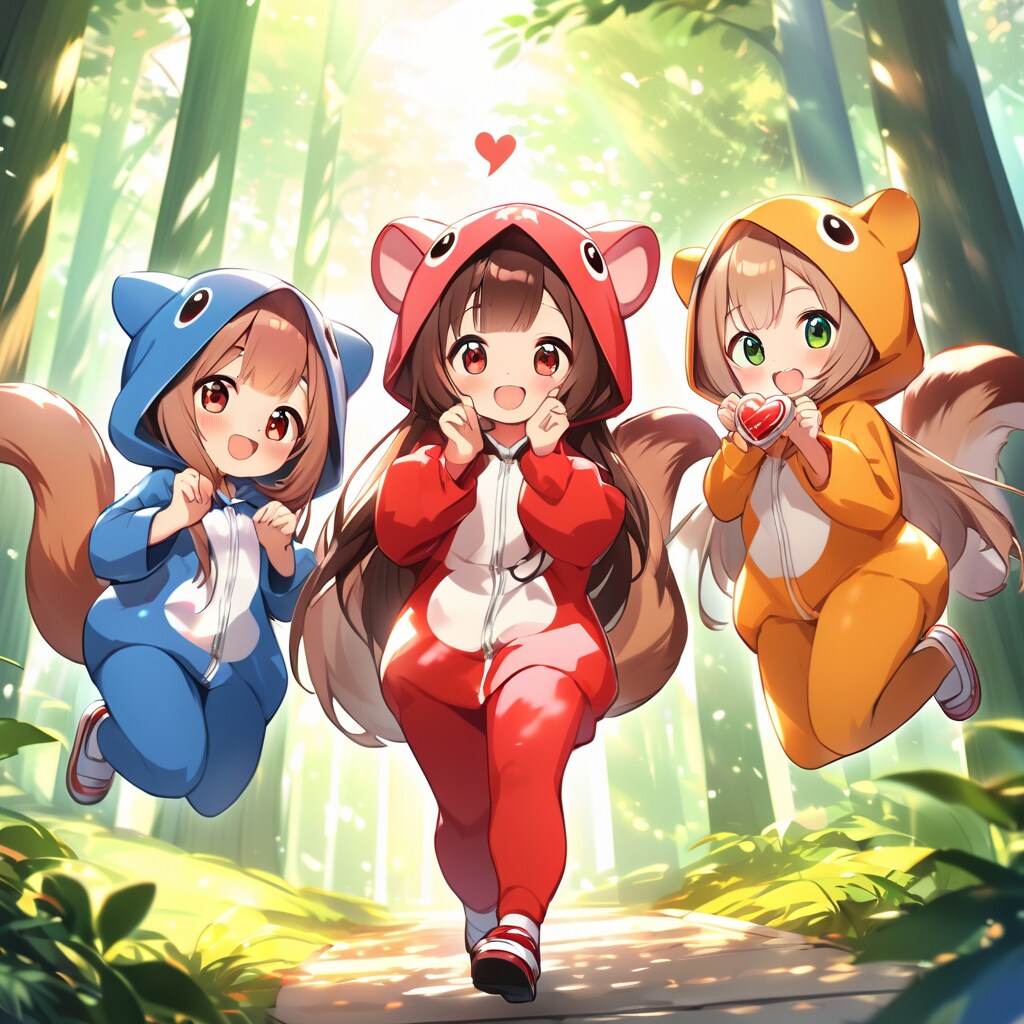 モモンガ着ぐるみちび子ちゃん