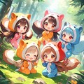 モモンガ着ぐるみちび子ちゃん 3枚目