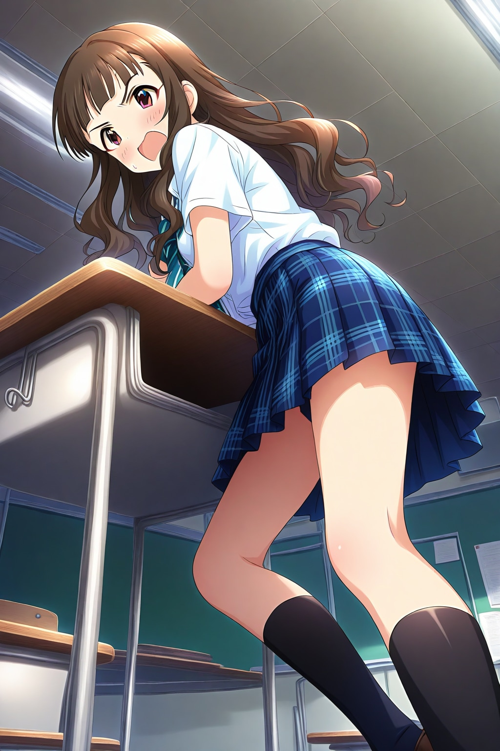 「こらっ・・・何処、見てんのよ。」－神谷奈緒(？)ちゃん－