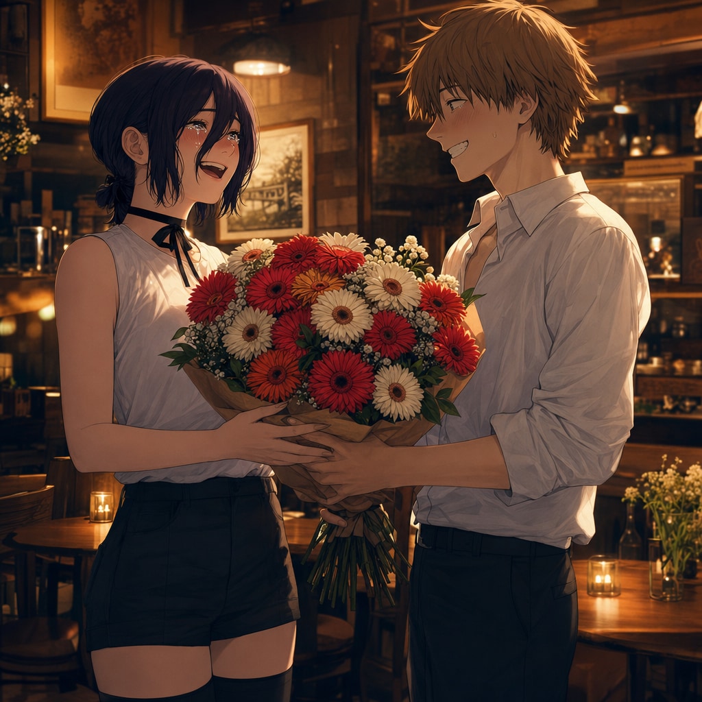 If I could give you flowers... | の人気AIイラスト・グラビア