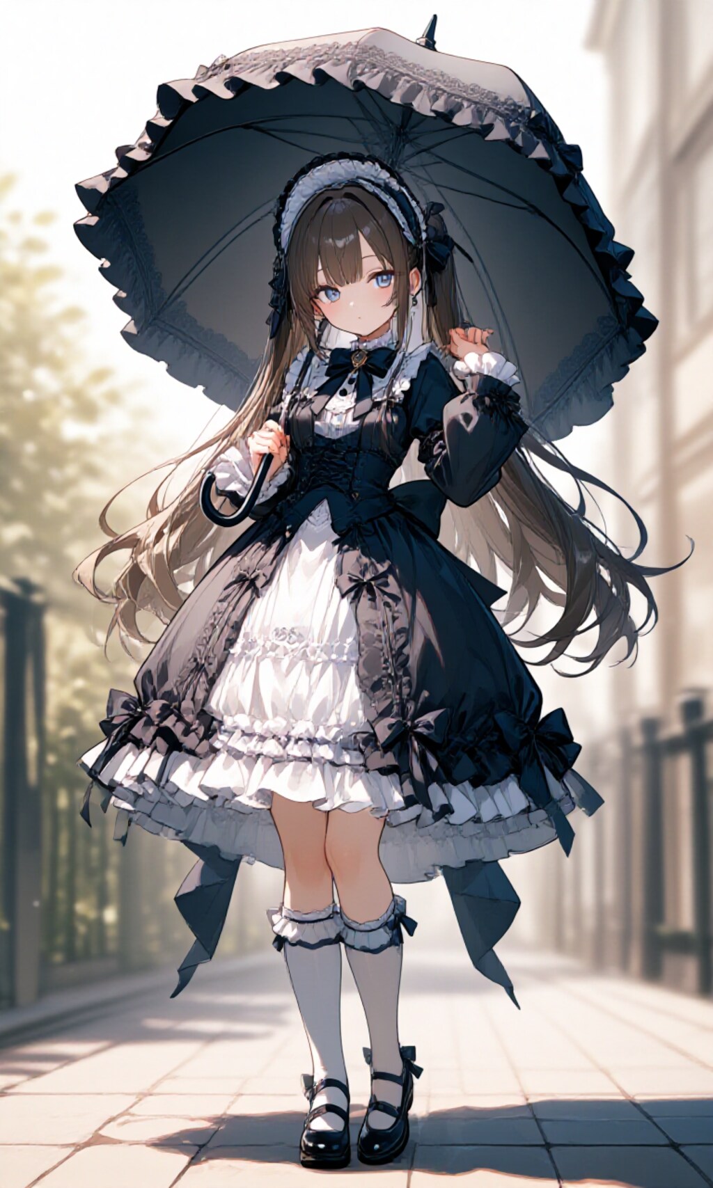 ゴシックロリータの少女