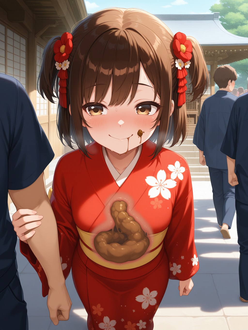 彼女ちゃんと初詣