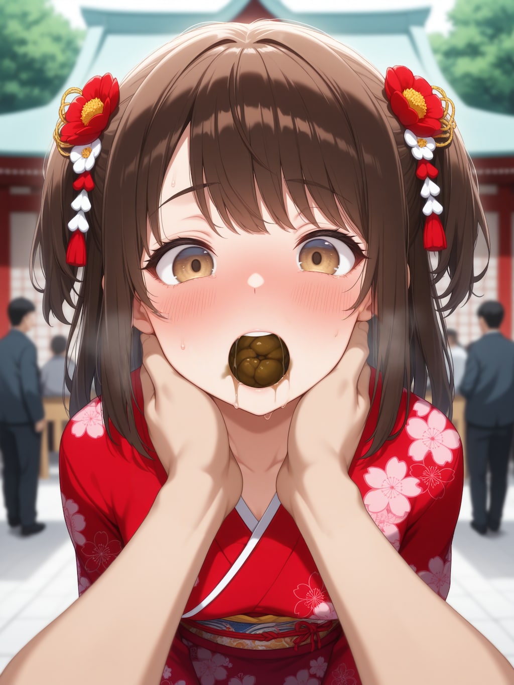 彼女ちゃんと初詣