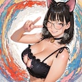 猫耳と下着とか 3枚目