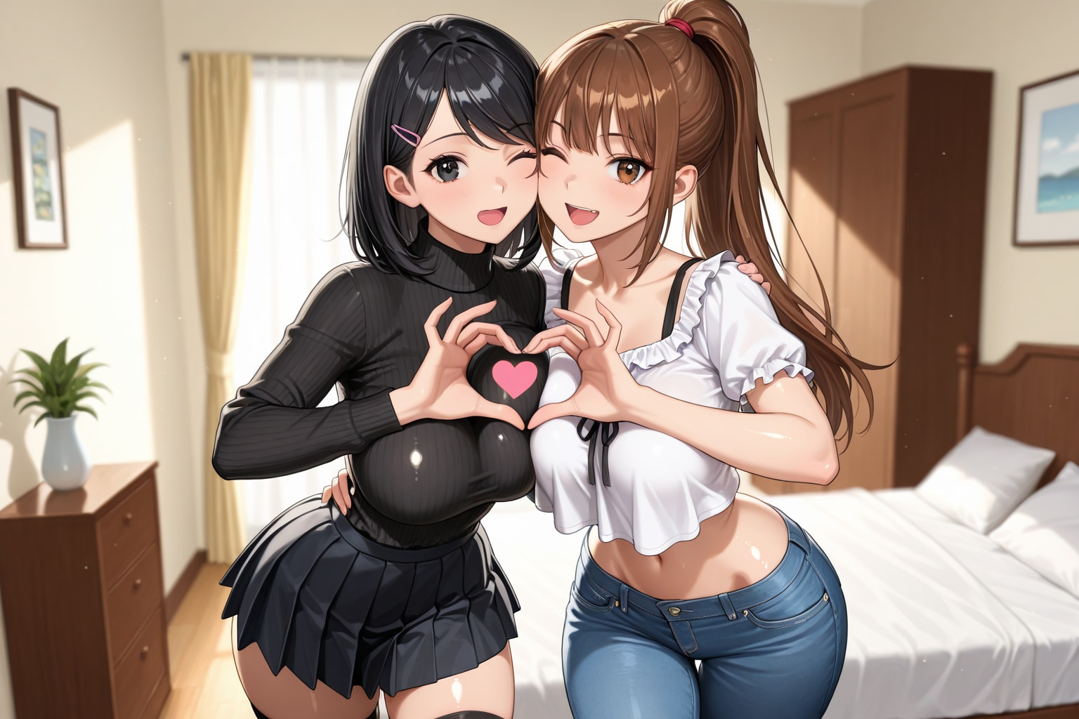 いらっしゃい、莉菜♪