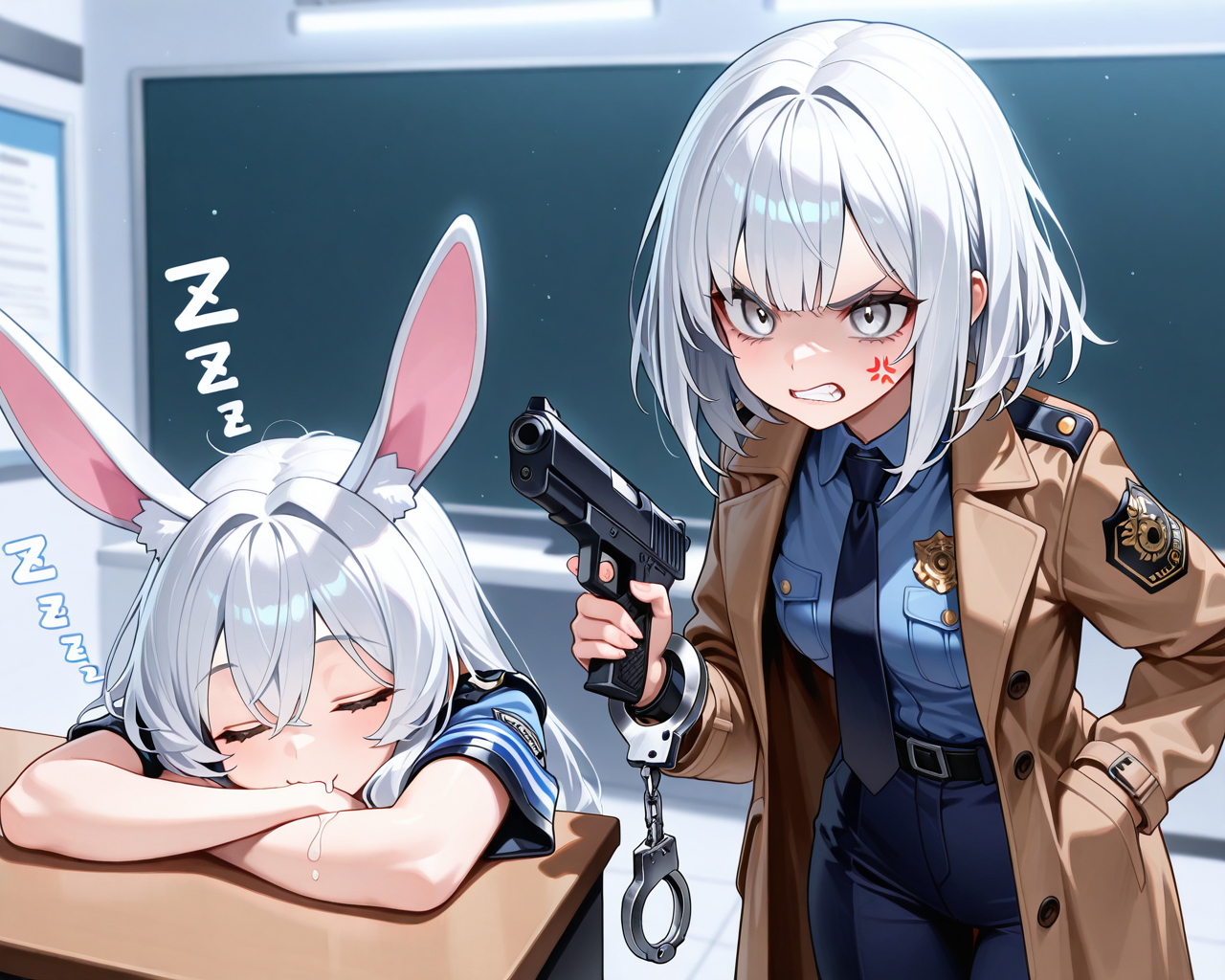 おいっ！！寝るなって言ったよなぁ！！！💢