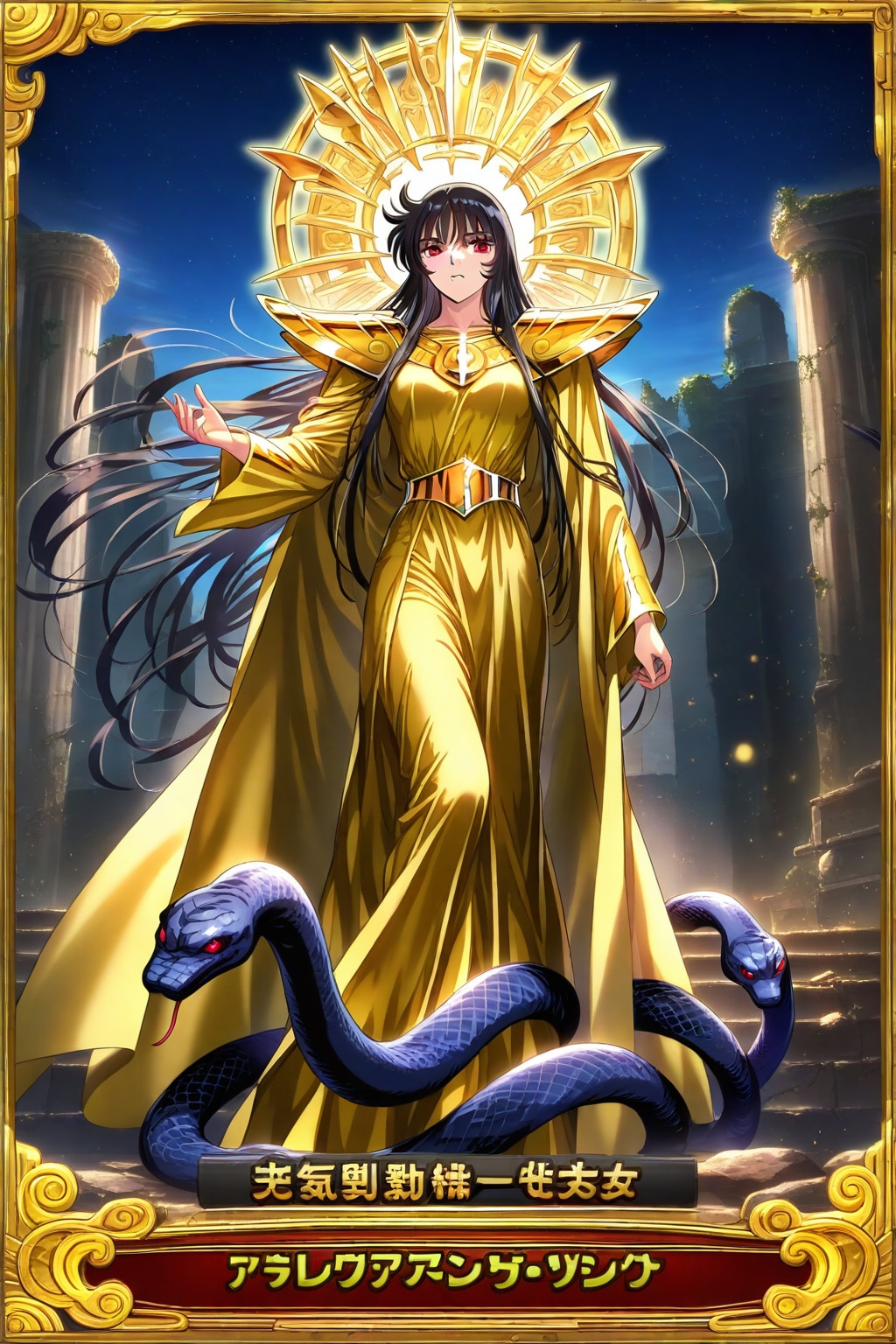 蛇遣い座の黄金聖闘士