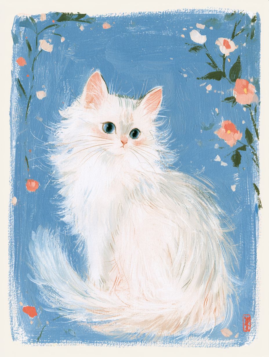 見返り美猫 | の人気AIイラスト・グラビア