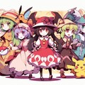 【DALL-E3】東方projectをイメージしたのポケモンのキャラクター 8枚目