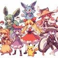 【DALL-E3】東方projectをイメージしたのポケモンのキャラクター 6枚目