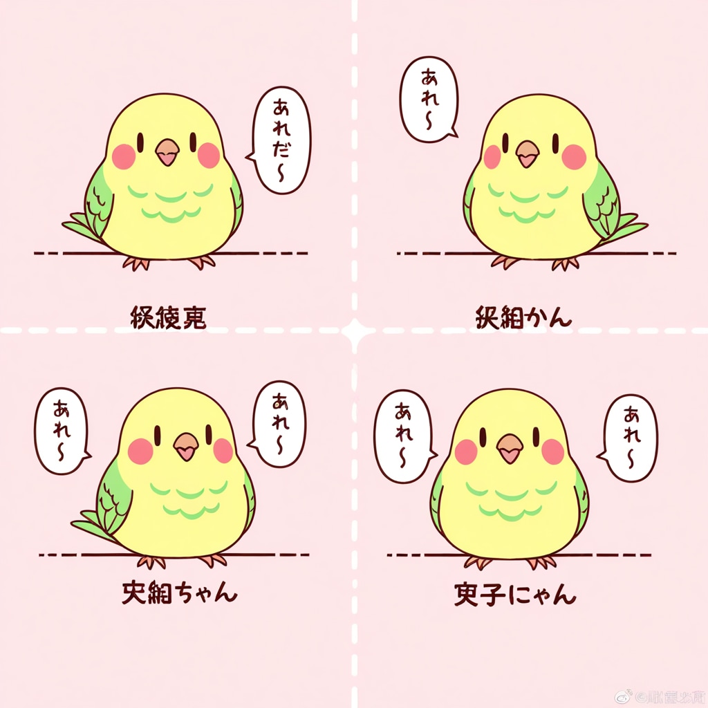 気まぐれインコ
