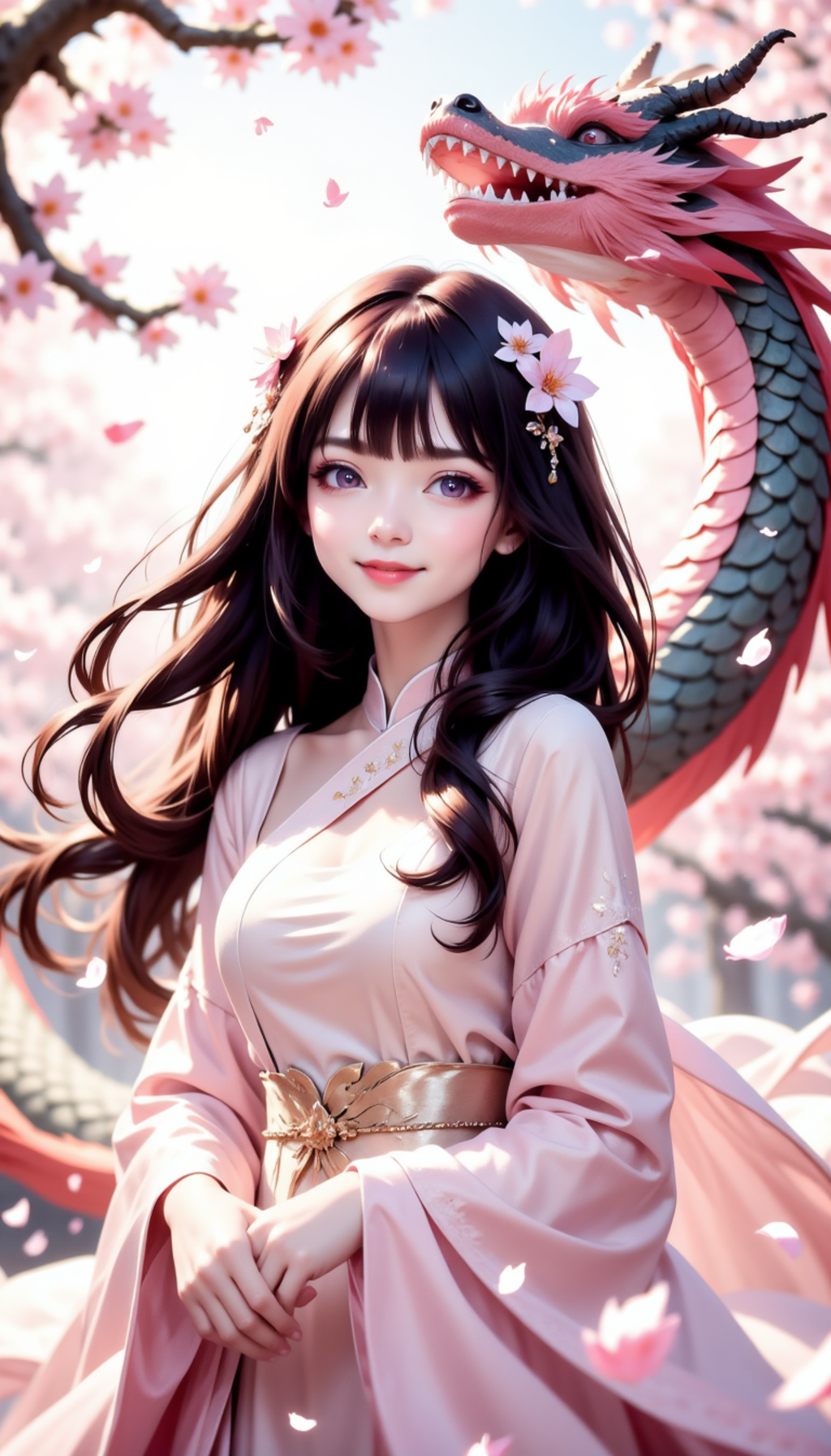 ４月の竜：桜竜