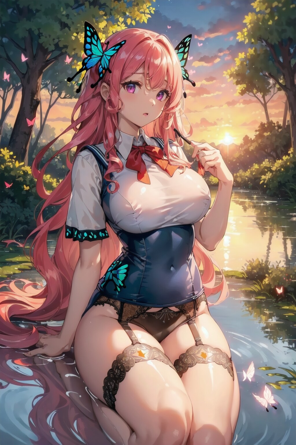 明日も、また、来てくれる？