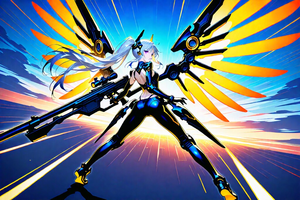 銀髪機装(光へ)_20250725