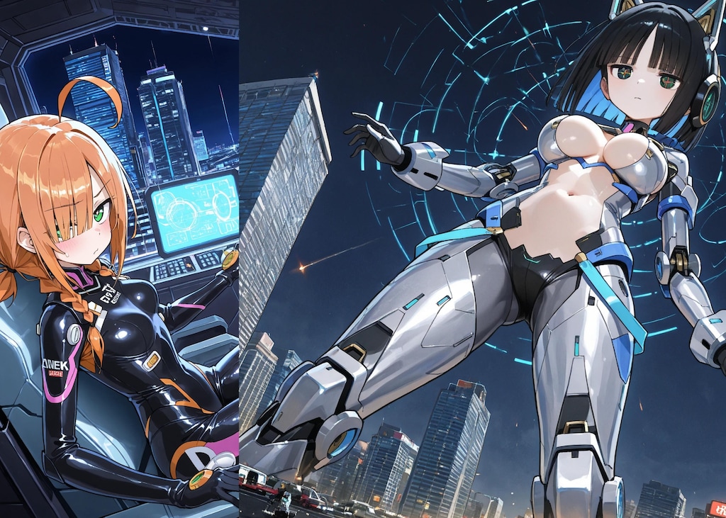 巨ny…巨大ロボ「i-nes」