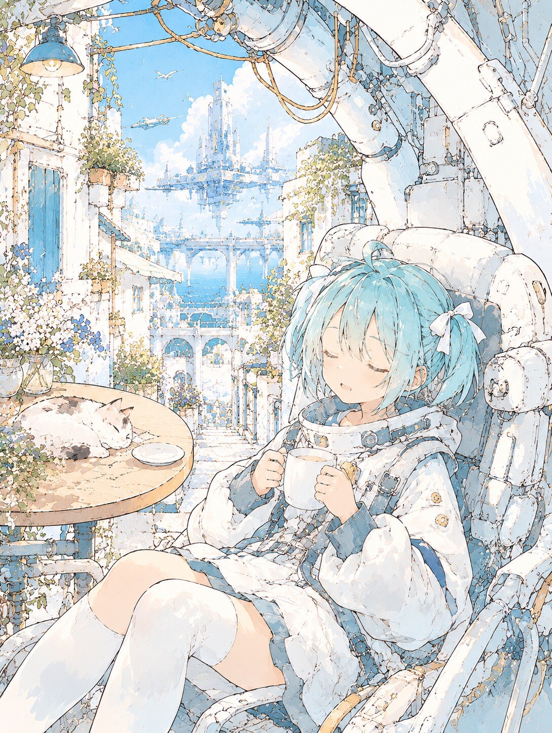 お昼休み | の人気AIイラスト・グラビア