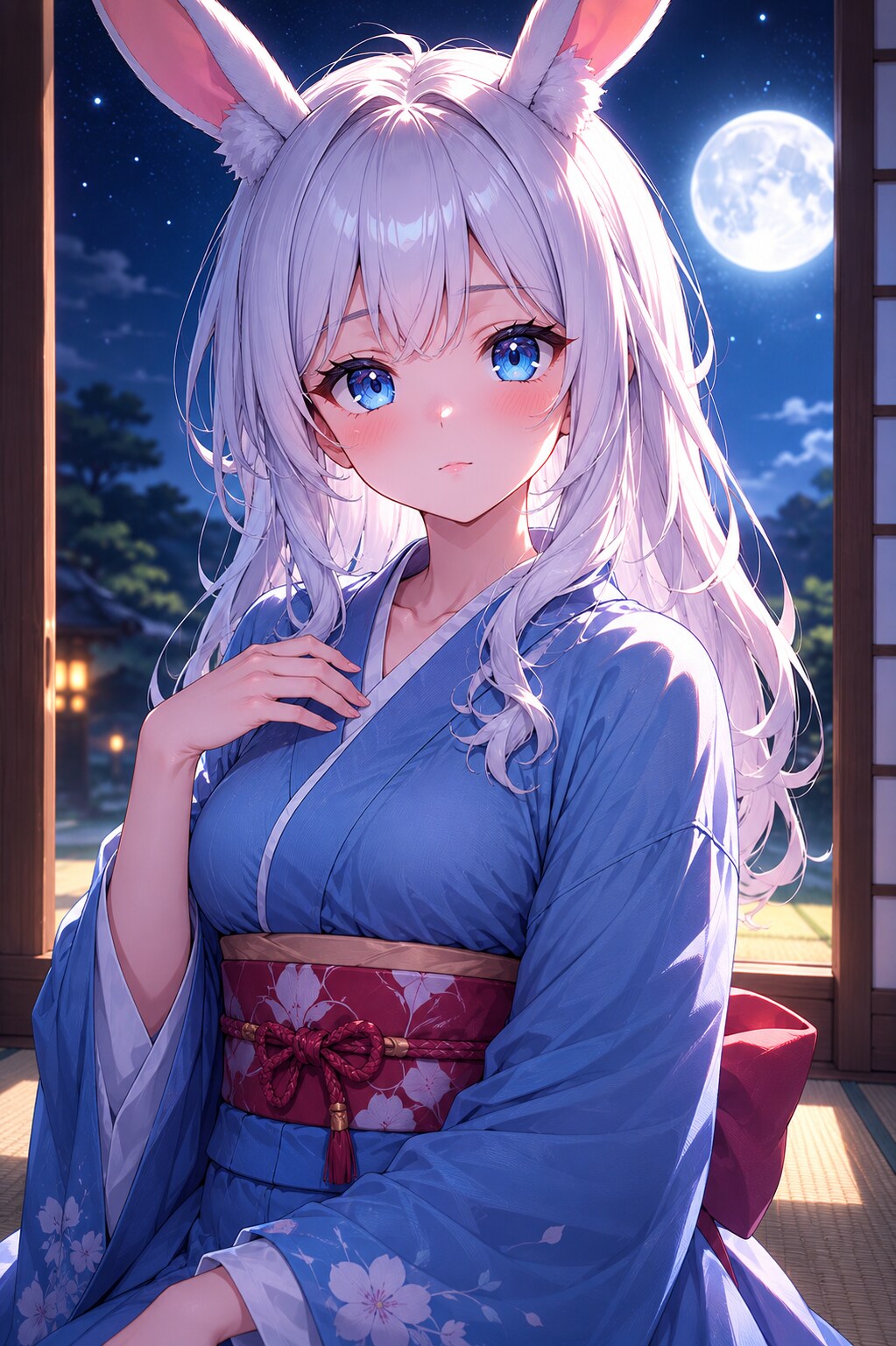月とウサギ | の人気AIイラスト・グラビア