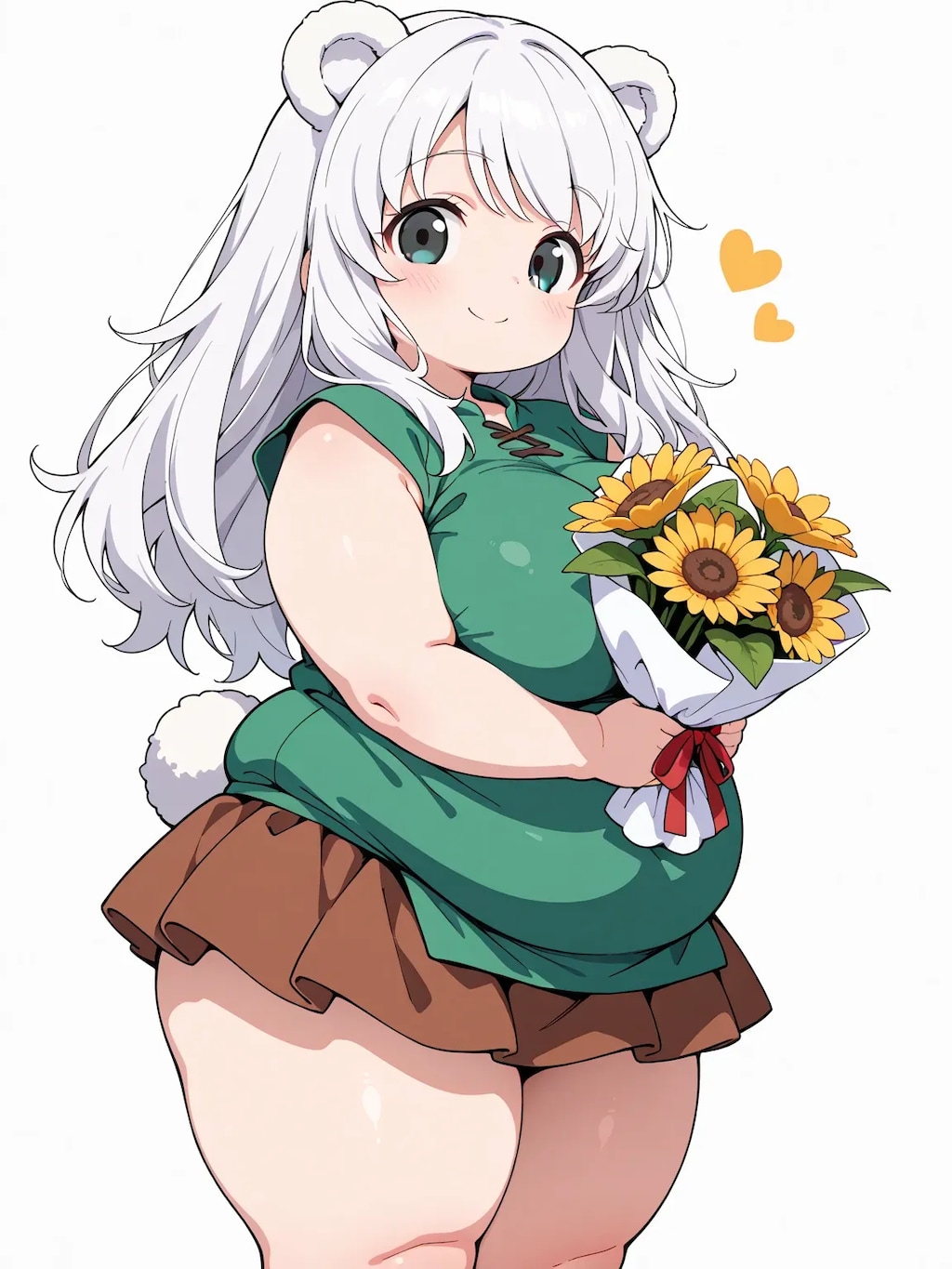 花束持って集合？