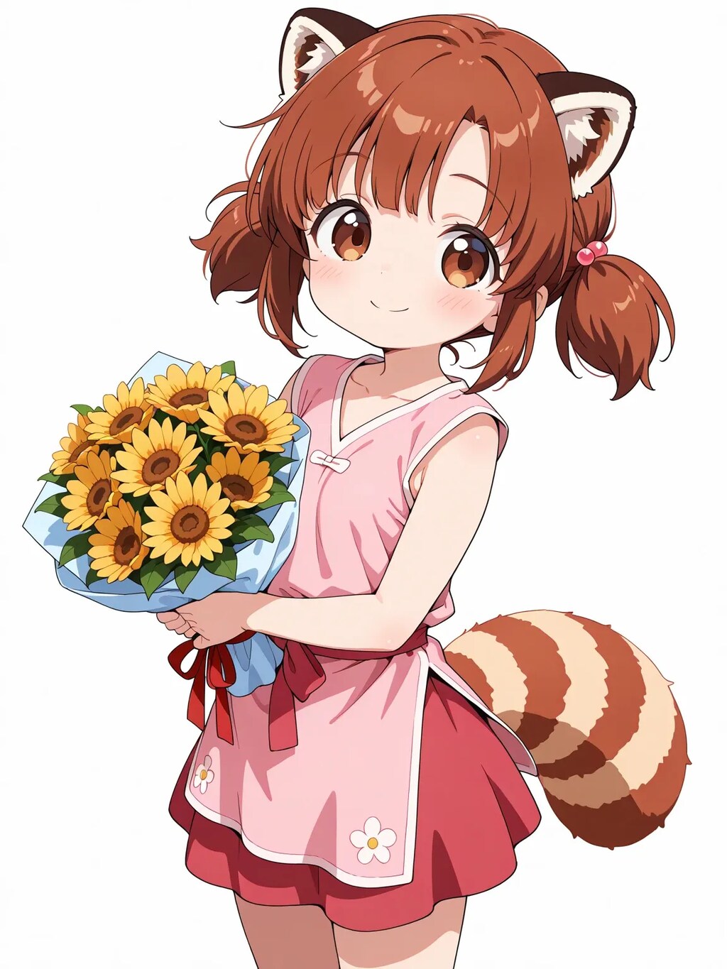 花束持って集合？