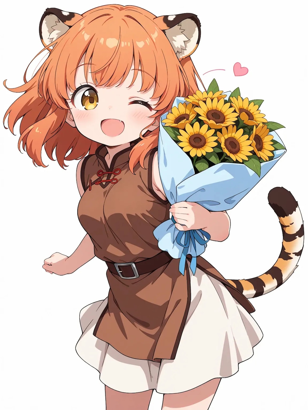 花束持って集合？