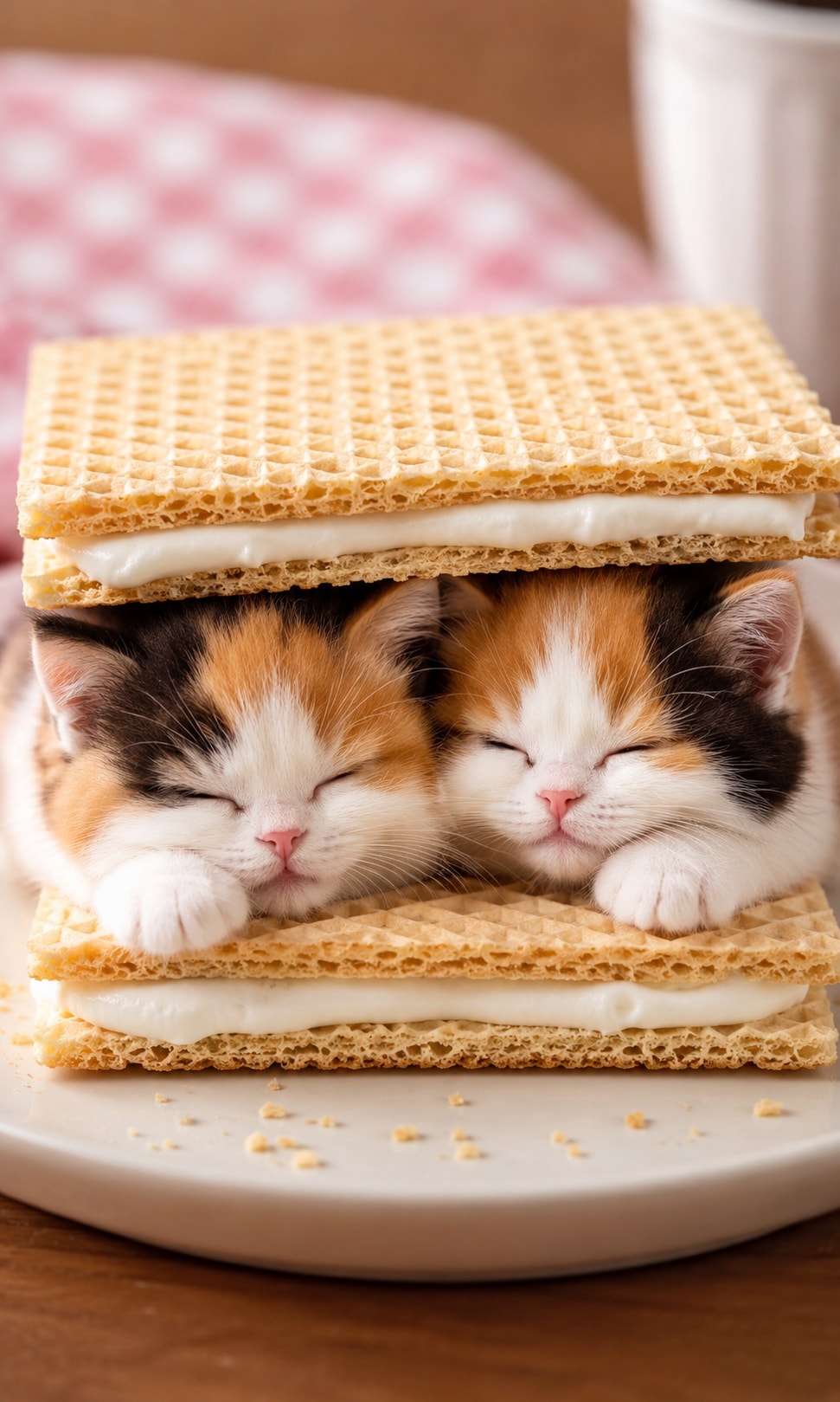 【動物】ウエハースサンド🩷