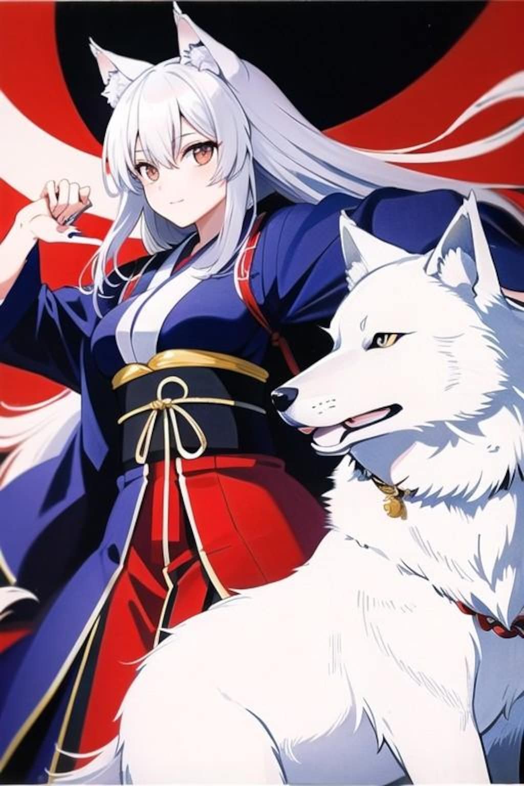 白き狼とニセコアンヌプリ（山神）様