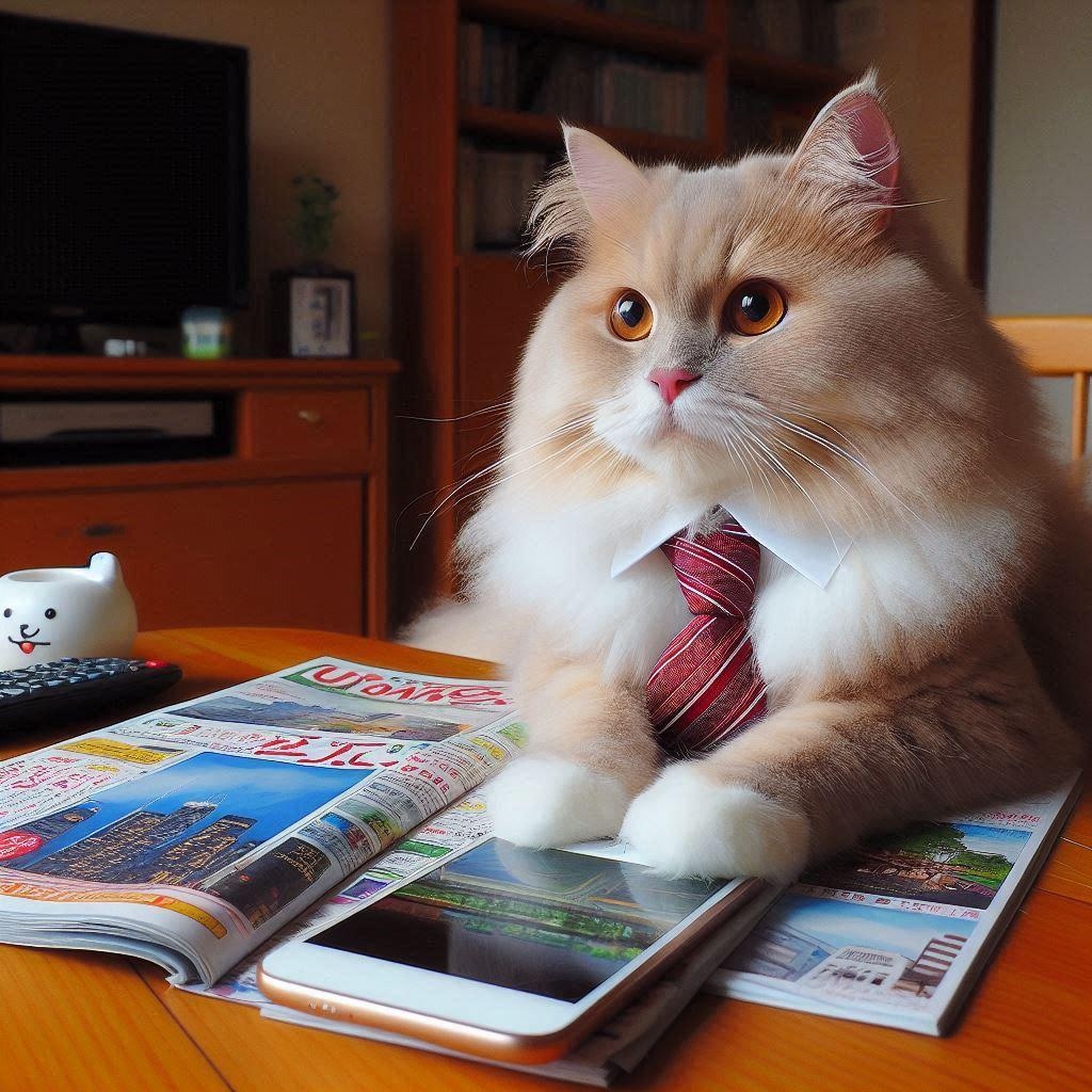 暇な時に見る猫