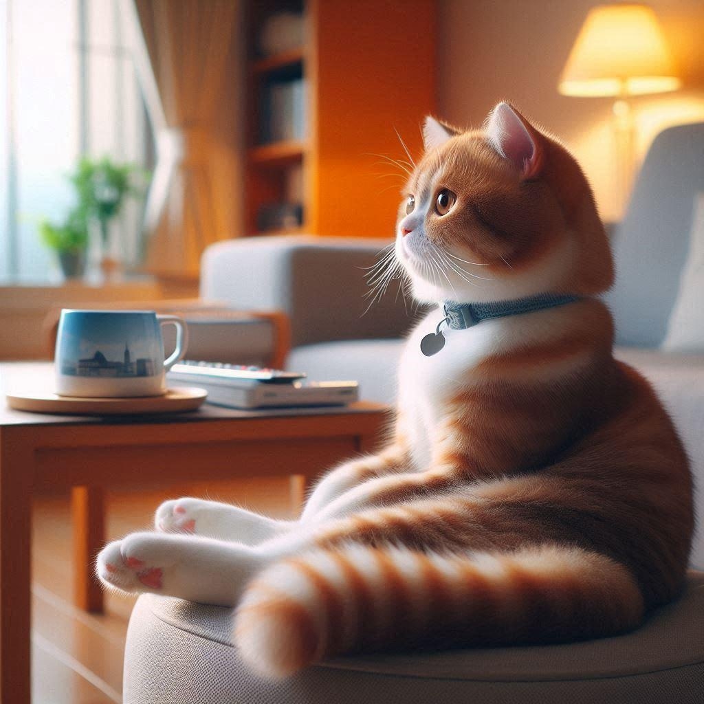 暇な時に見る猫