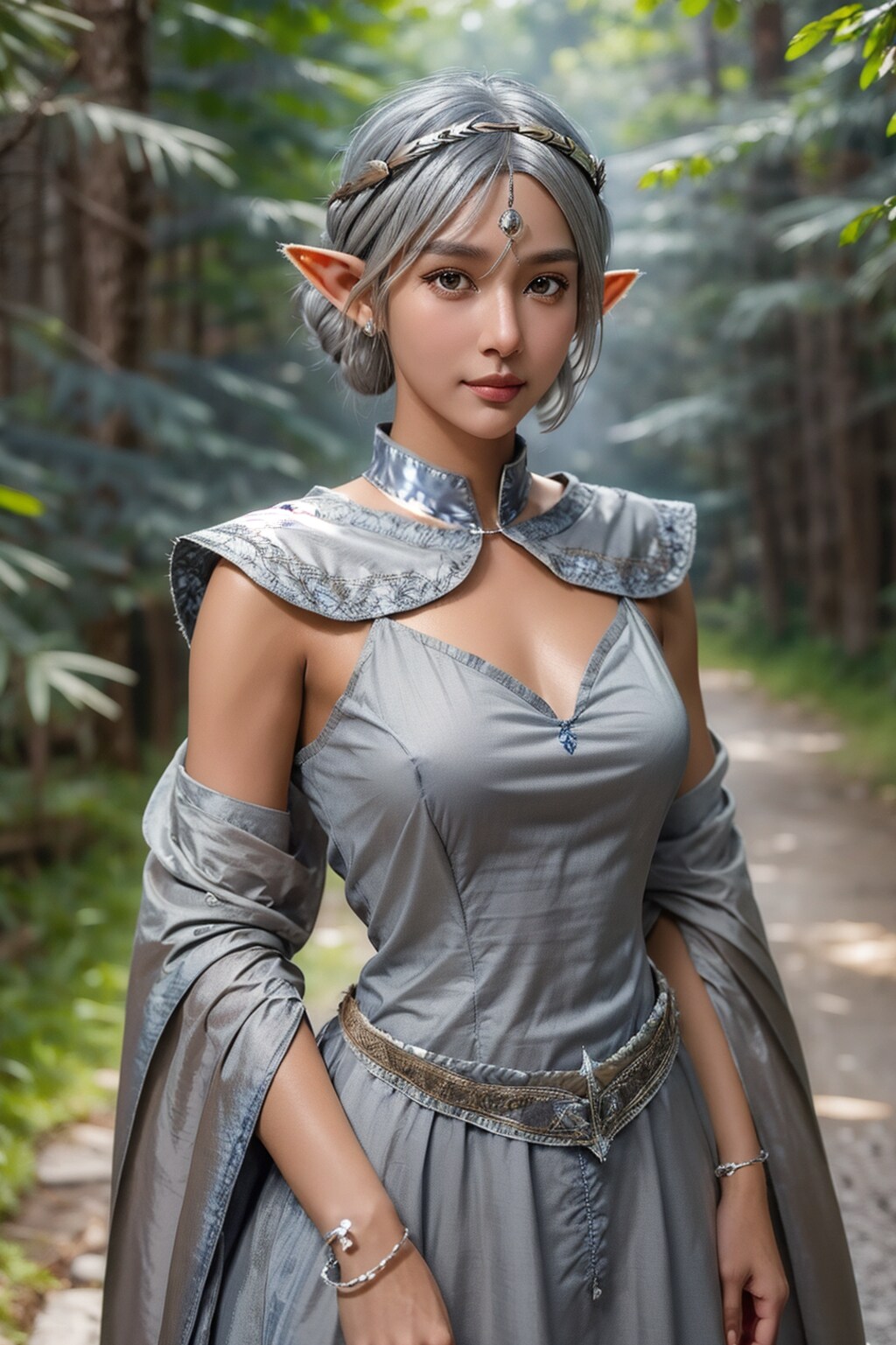 ダークエルフの族長をしているお姉さん