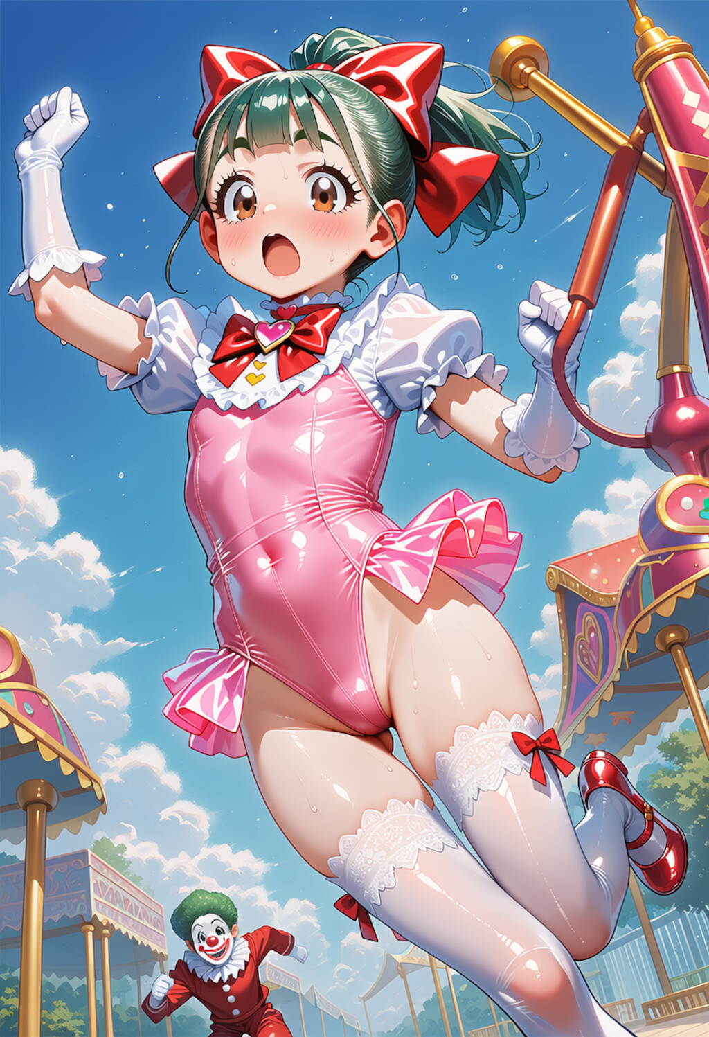 遊園地の攻防