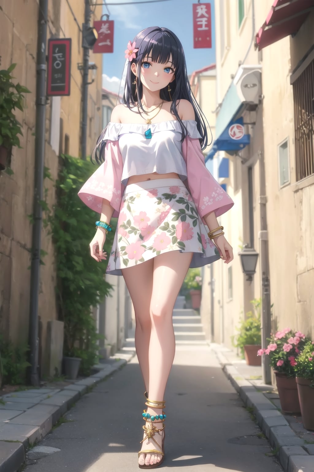 路地裏のサキちゃん | の人気AIイラスト・グラビア