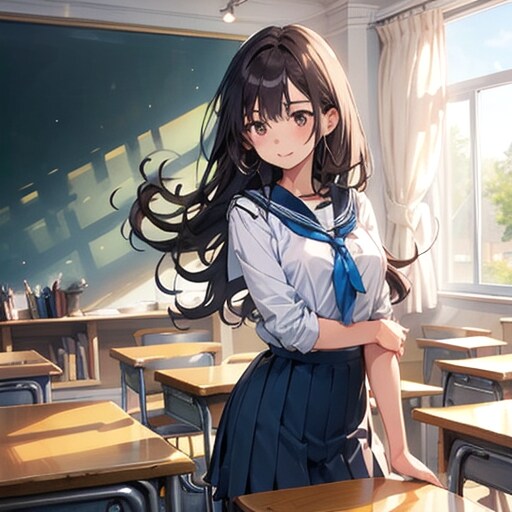 ちちぷい美少女