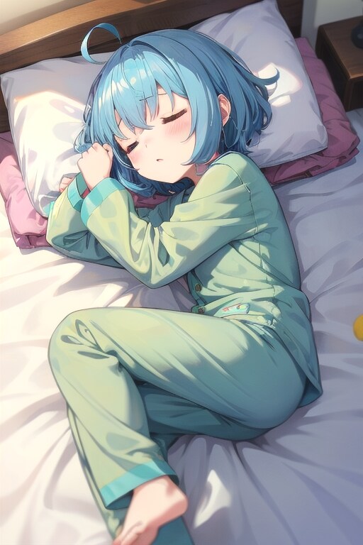 パジャマ姿 | の人気AIイラスト・グラビア