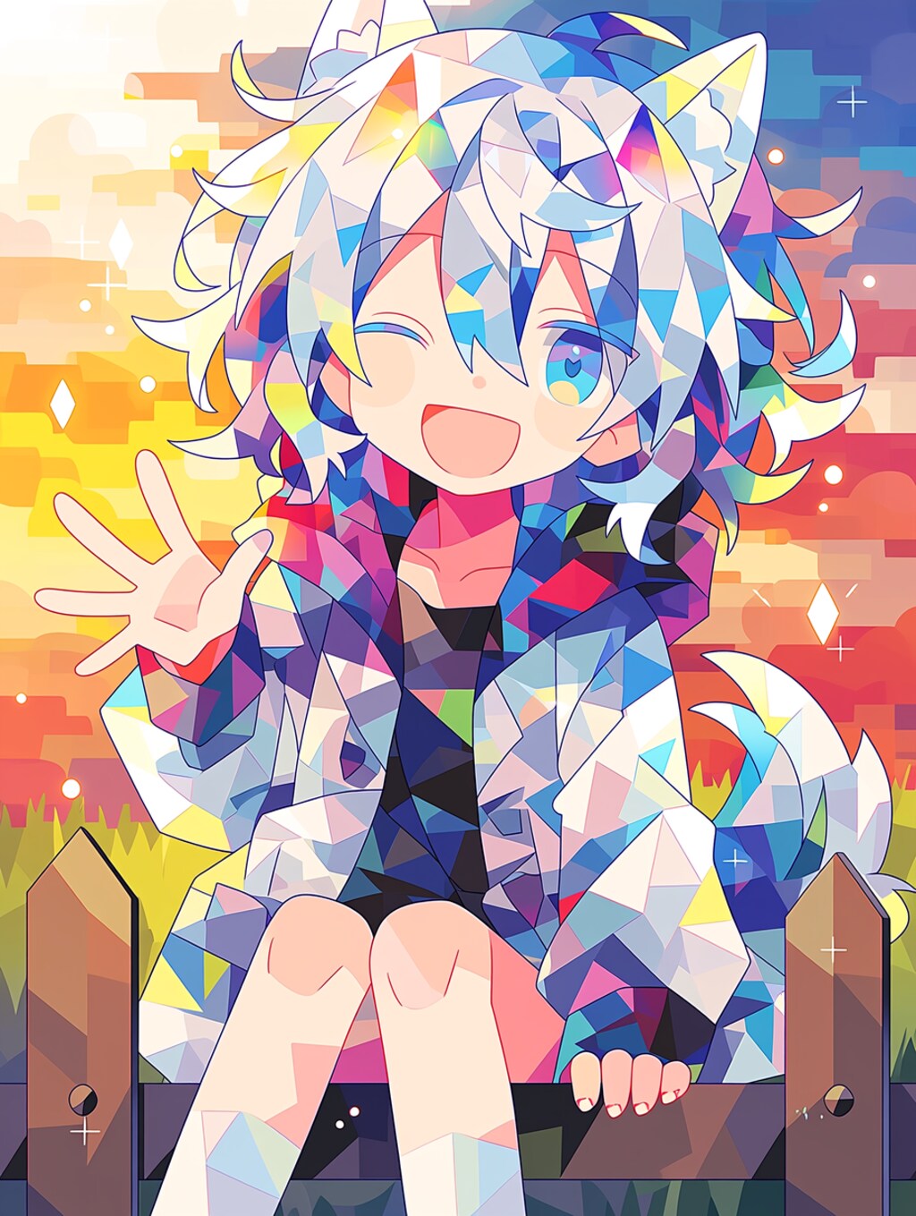 きゃわ!!