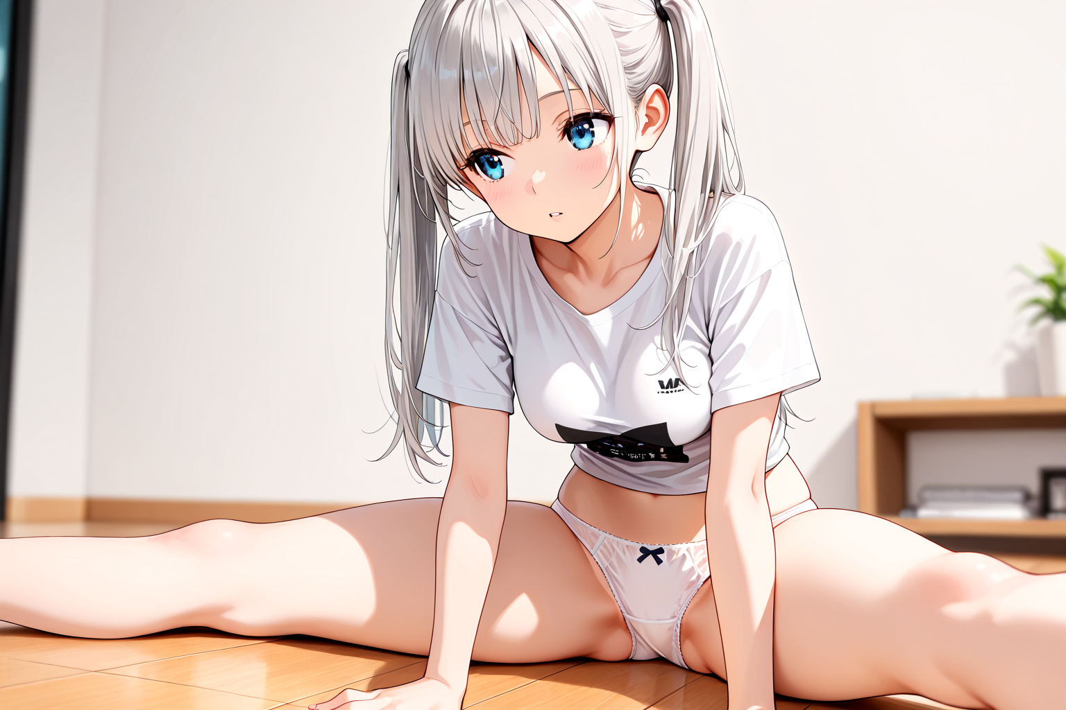日課のストレッチ