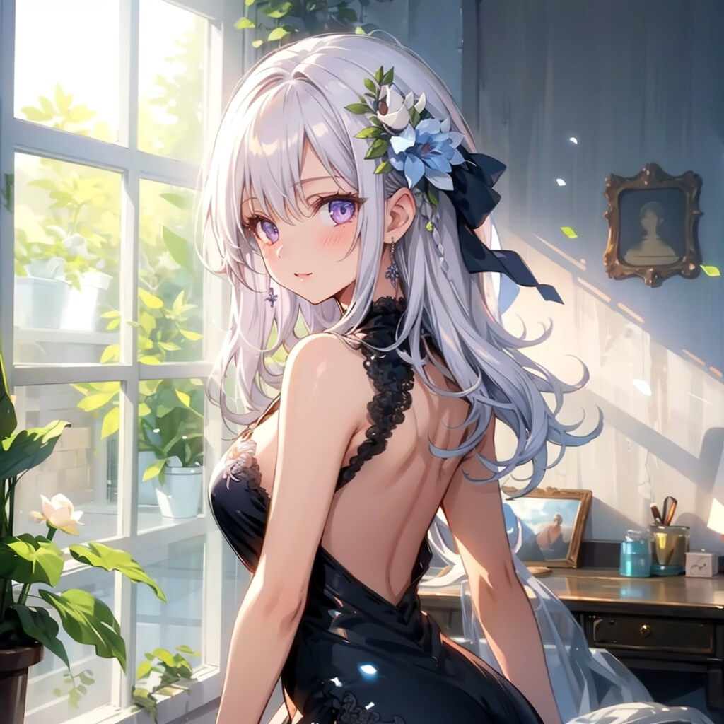 銀髪少女　トパーズ