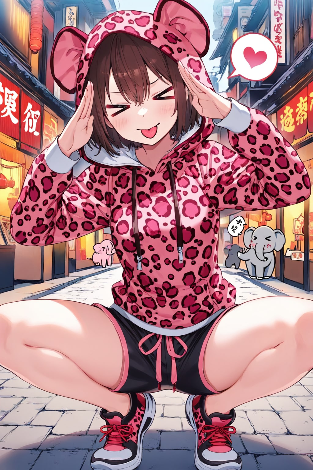 茶髪ちゃん