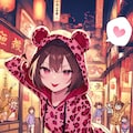 茶髪ちゃん 3枚目