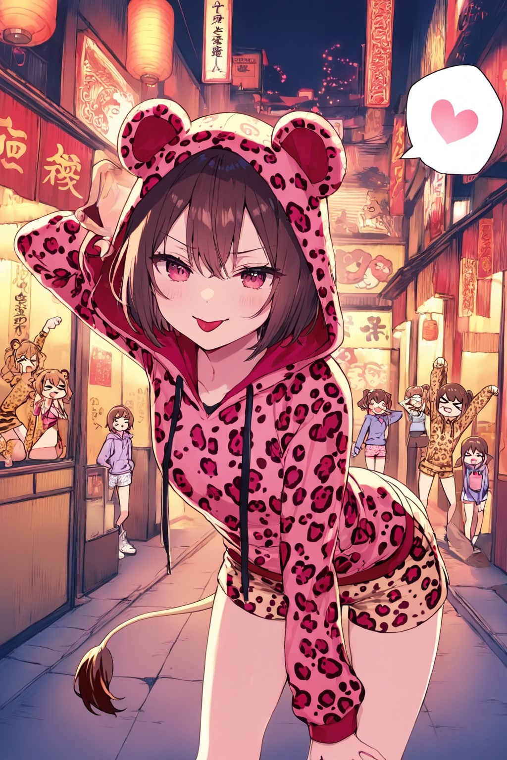 茶髪ちゃん