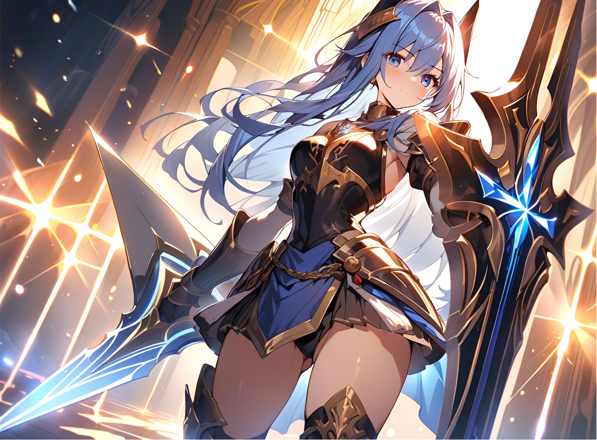 光の祝福 | の人気AIイラスト・グラビア