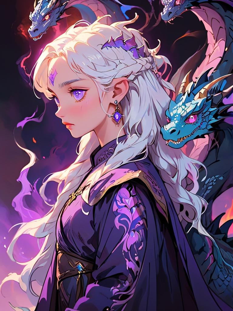 竜使いの女