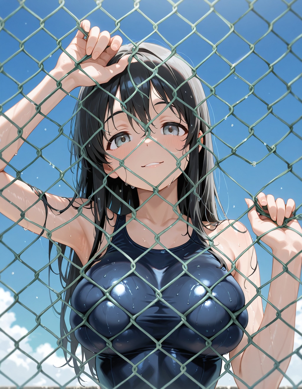 フェンス越しの果実