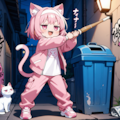 ねこちゃんのカーゴパンツ姿！！ 4枚目