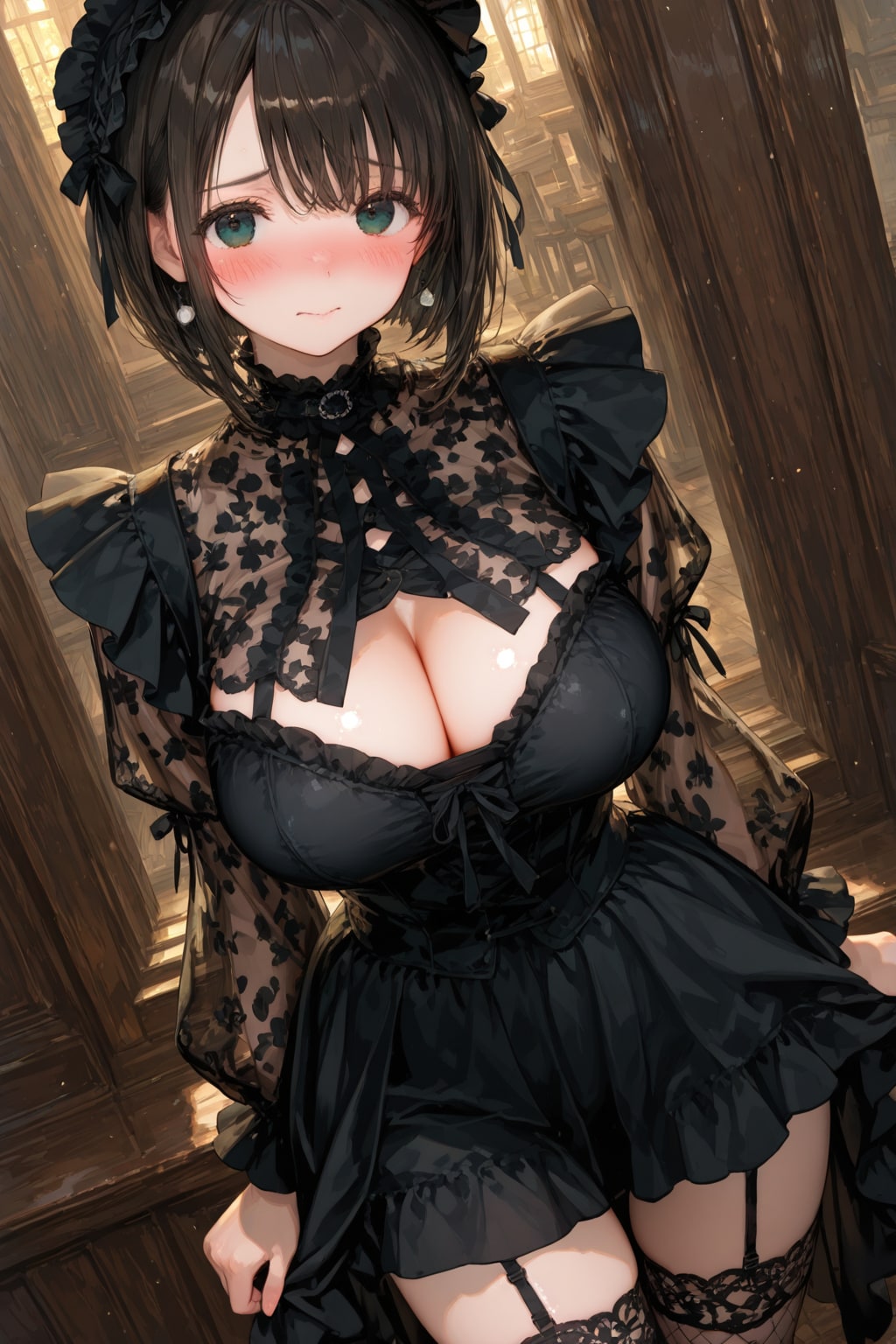 ゴシックロリー巨乳