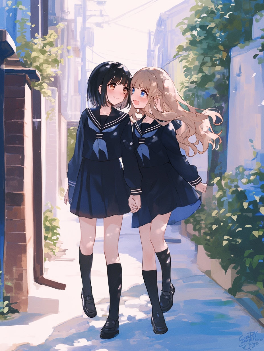 キスしたい二人のJK190