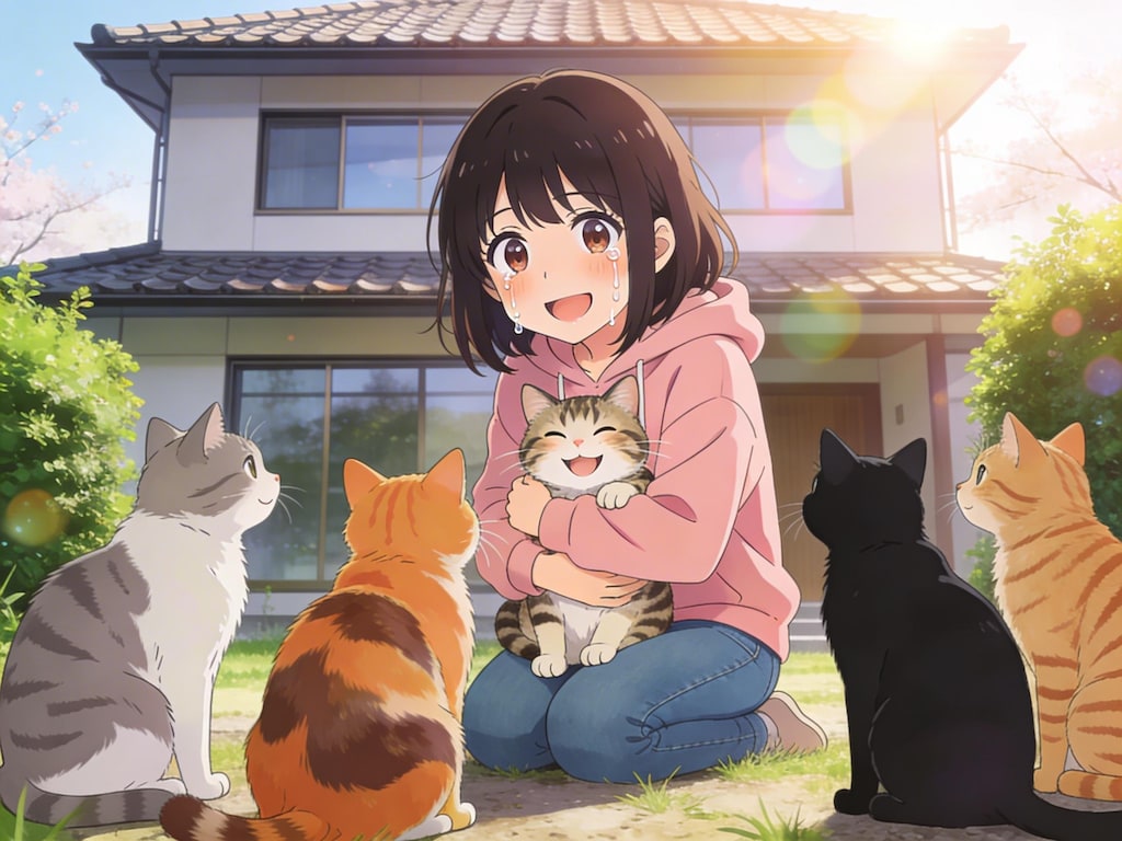 帰って来てくれた！