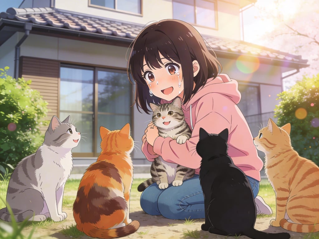 帰って来てくれた！